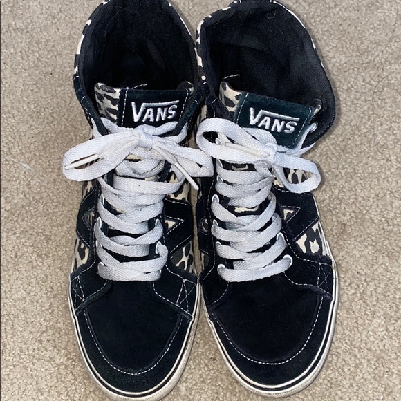 Vans Tory Hi Womens Leather Canvas Hi-Top - Picture 2 of 5